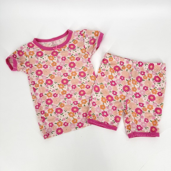 Milkberry Girl's Floral Pajama Set 2T - Picture 1 of 6